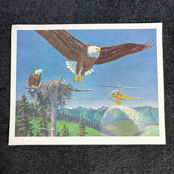 Weyerhaeuser Vintage Advertisement Prints S/4 - Stan Galli - Pacific Northwest - Picture 5 of 10